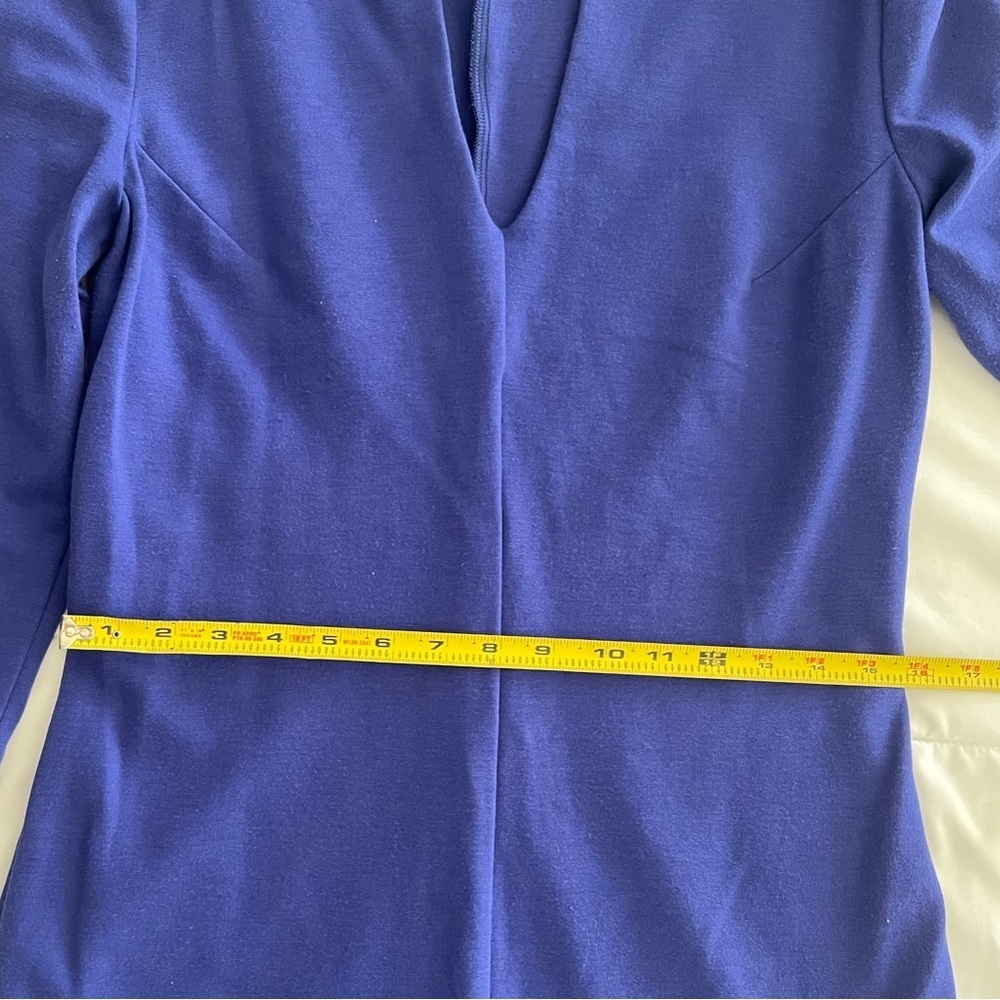 DIANE VON FURSTENBERG Blue Dress like new - Picture 8 of 9